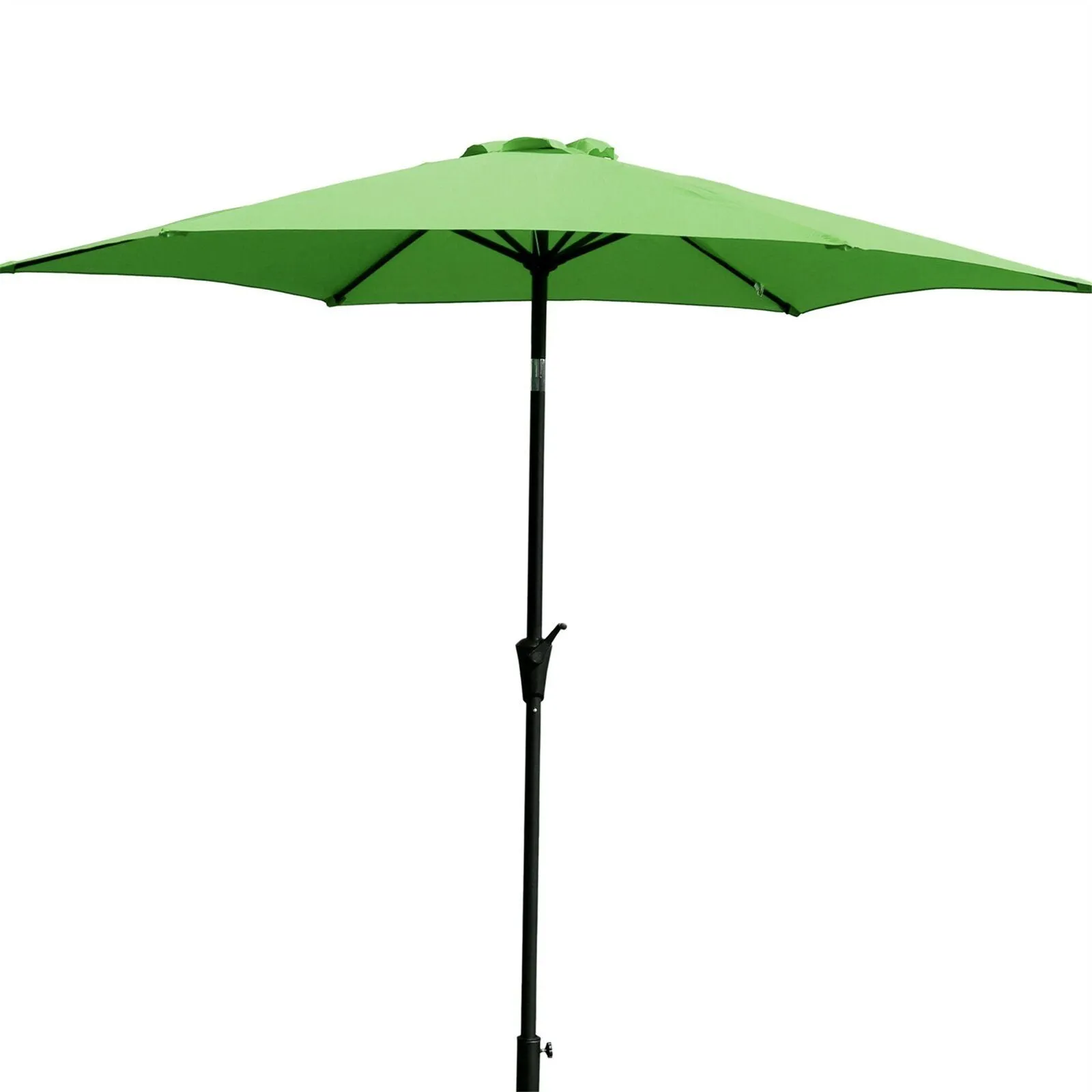 8.8' Outdoor Aluminum Patio Umbrella With 42 Pound Square Resin Umbrella Base