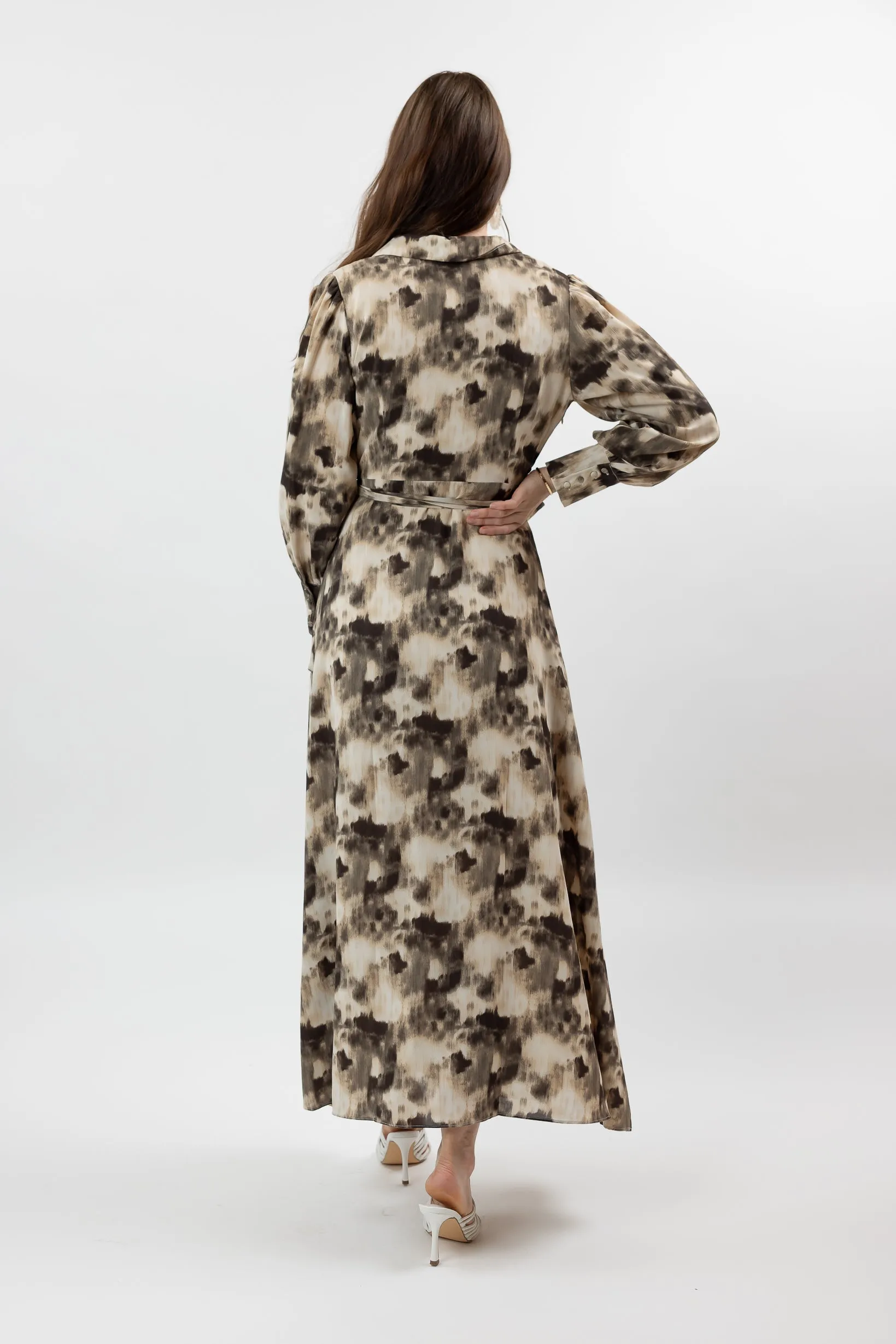 Aella Print Dress