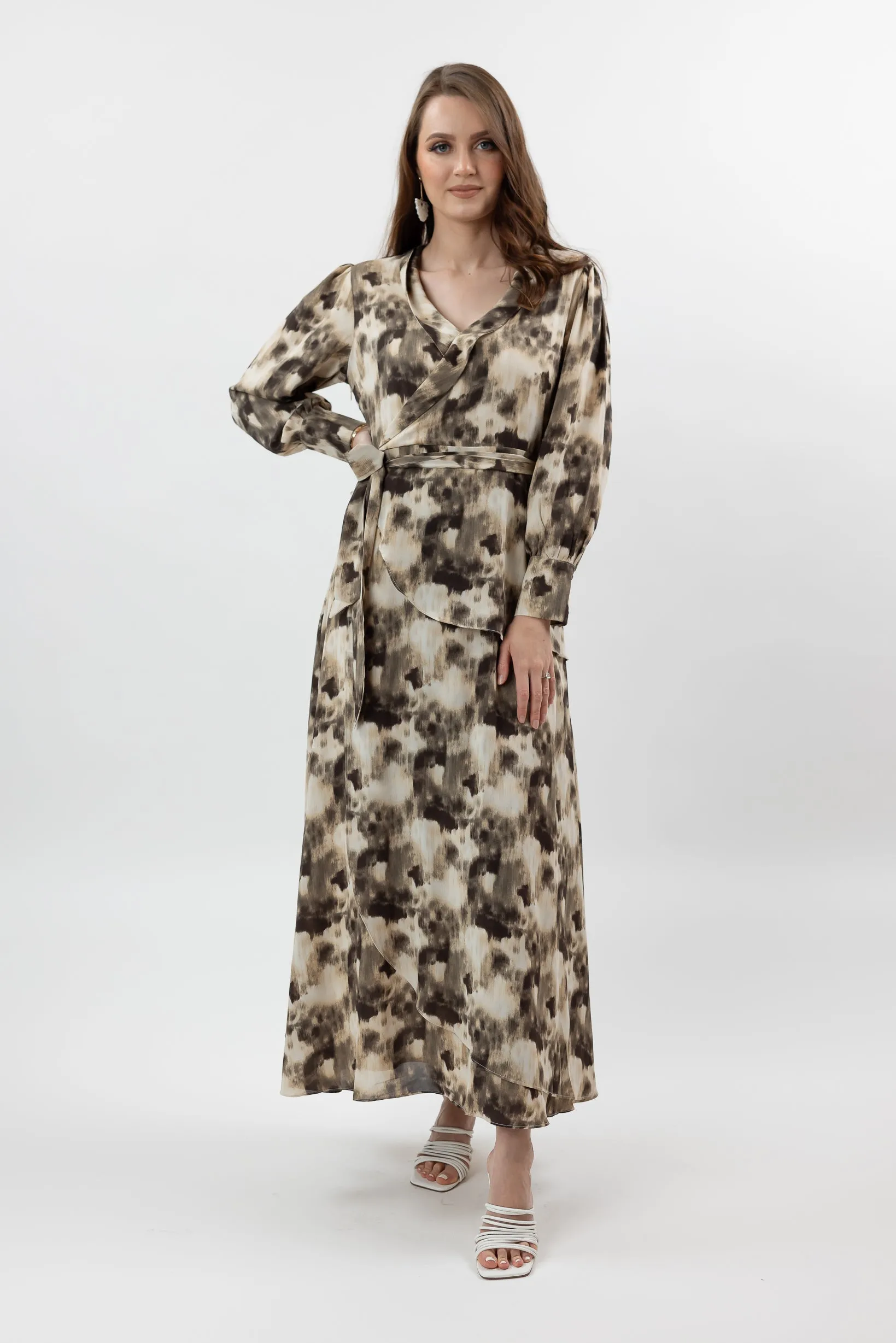 Aella Print Dress