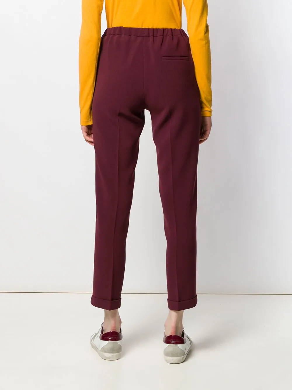 Alberto Biani Trousers Bordeaux