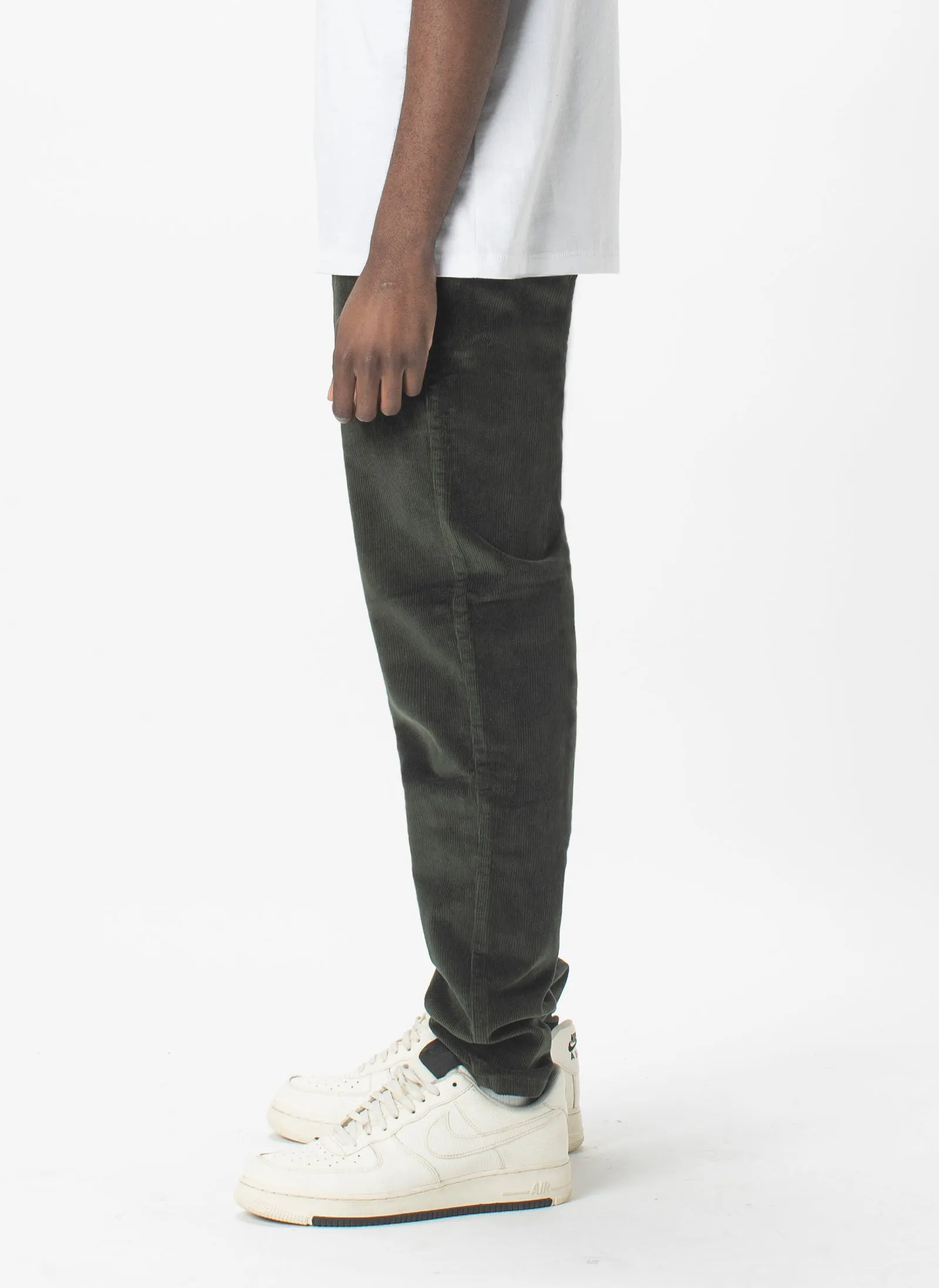 B.Slim Elastic Chino Forest Cord