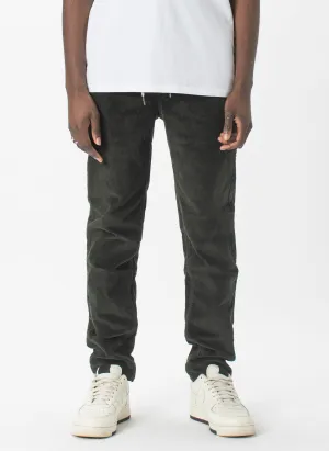 B.Slim Elastic Chino Forest Cord