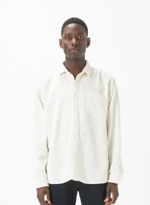 Cabin Shirt White Corduroy