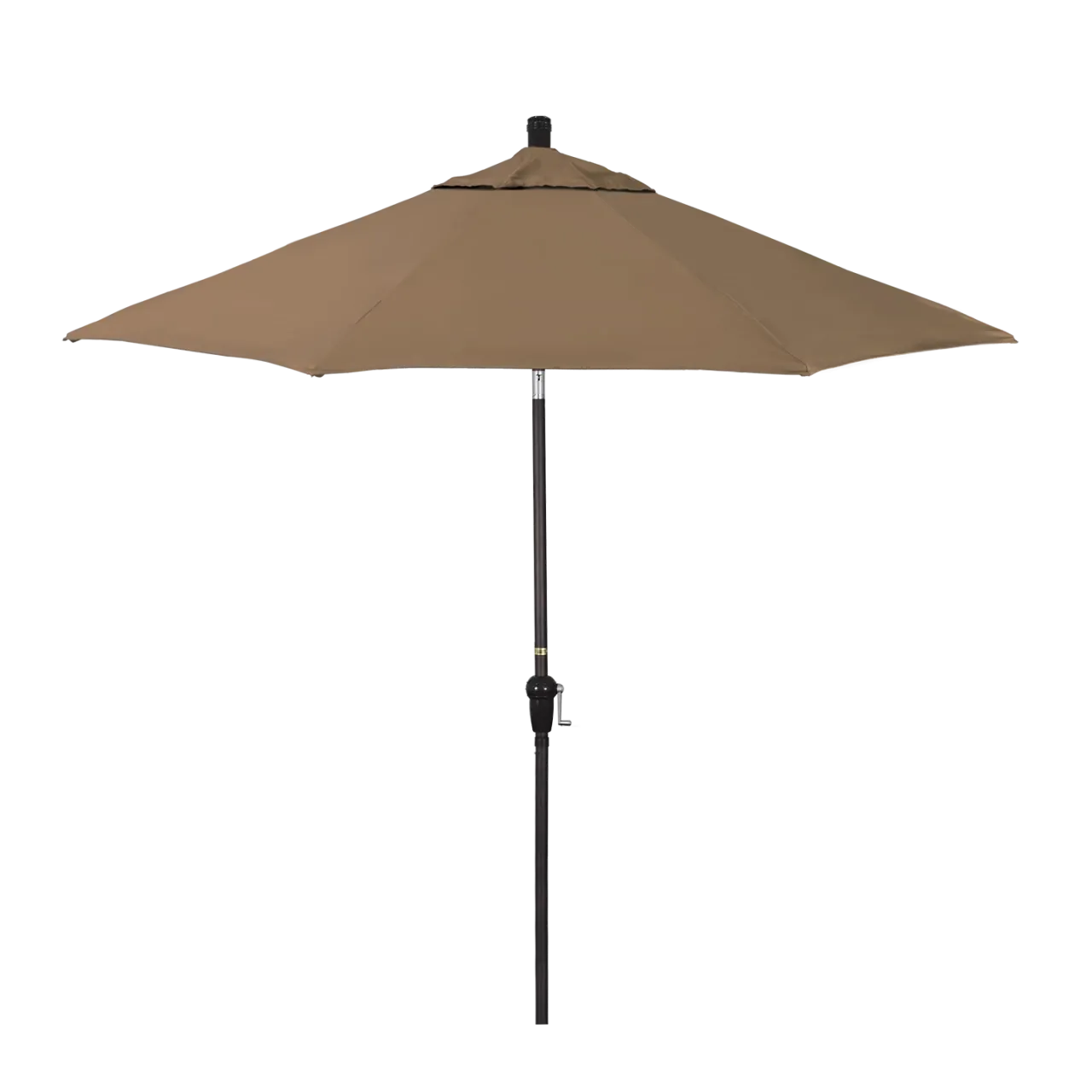 California Umbrella Sunset Series 9 ft Aluminum Patio Umbrella - Residential Grade with Auto Tilt and Crank Lift