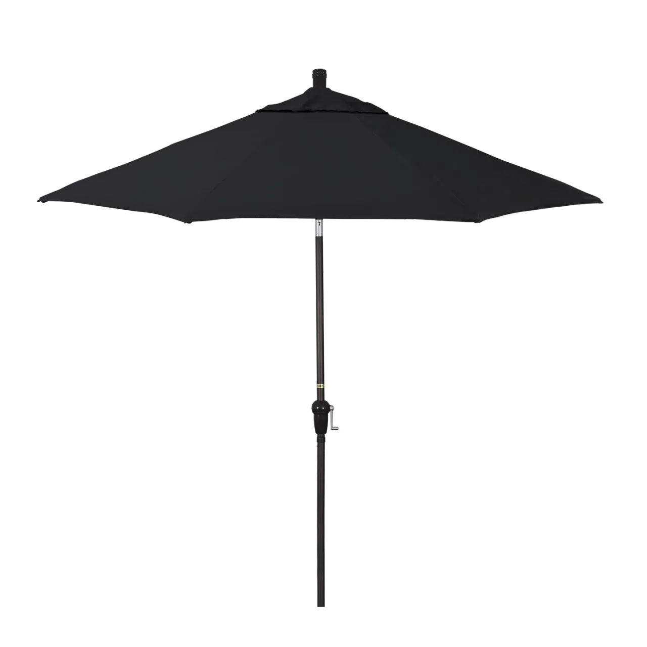 California Umbrella Sunset Series 9 ft Aluminum Patio Umbrella - Residential Grade with Auto Tilt and Crank Lift