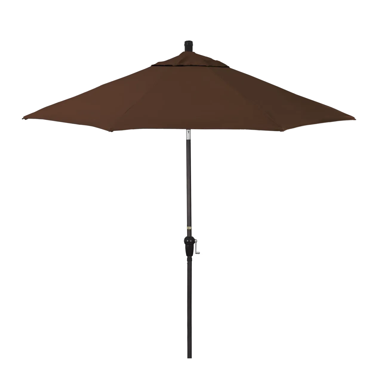 California Umbrella Sunset Series 9 ft Aluminum Patio Umbrella - Residential Grade with Auto Tilt and Crank Lift