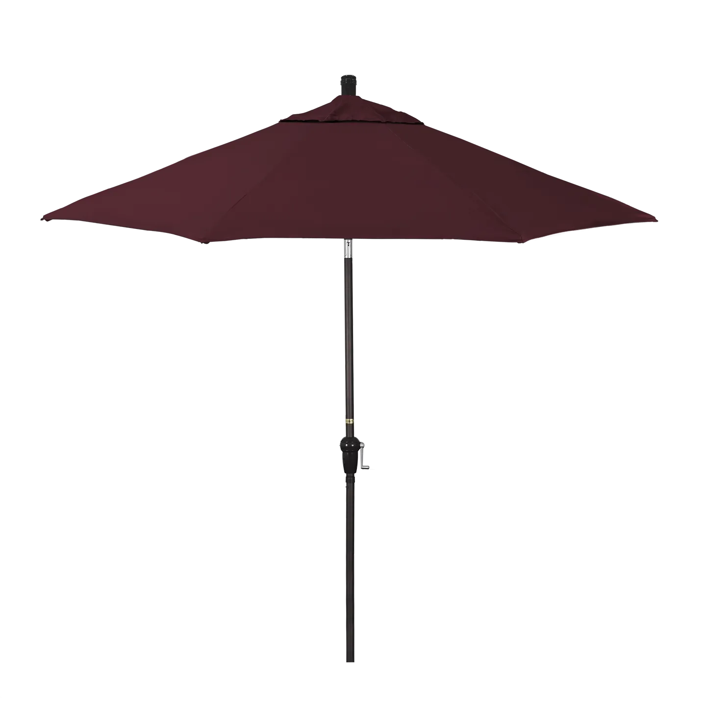 California Umbrella Sunset Series 9 ft Aluminum Patio Umbrella - Residential Grade with Auto Tilt and Crank Lift