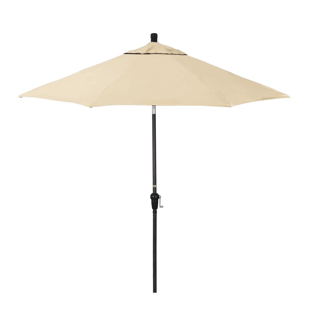 California Umbrella Sunset Series 9 ft Aluminum Patio Umbrella - Residential Grade with Auto Tilt and Crank Lift