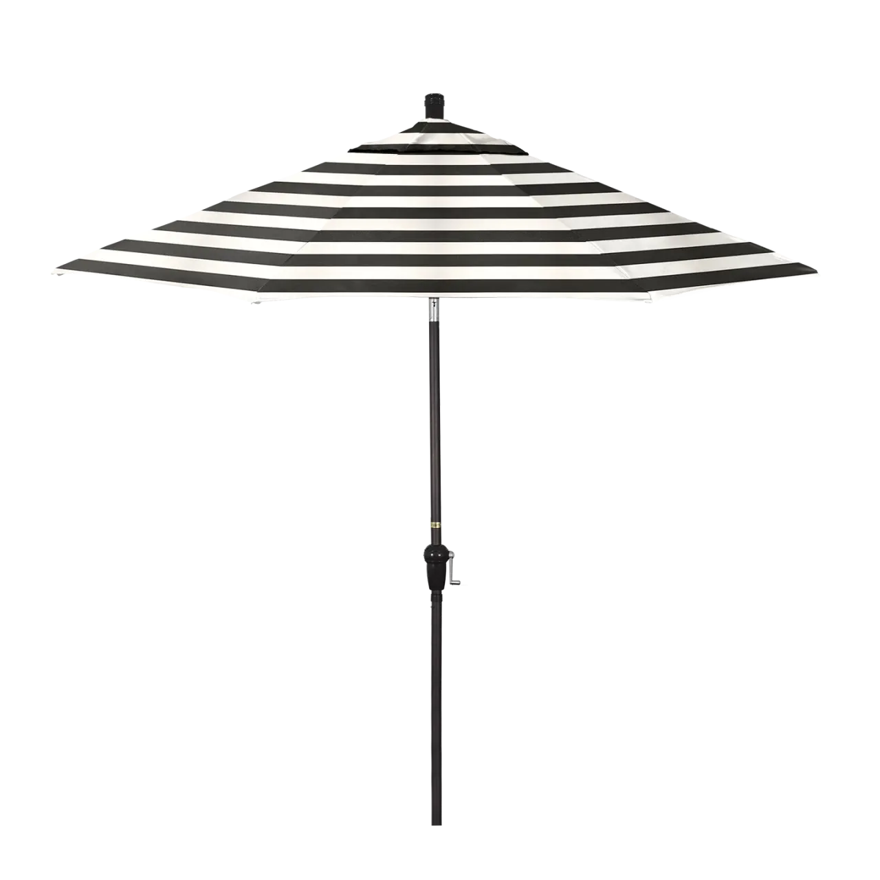 California Umbrella Sunset Series 9 ft Aluminum Patio Umbrella - Residential Grade with Auto Tilt and Crank Lift