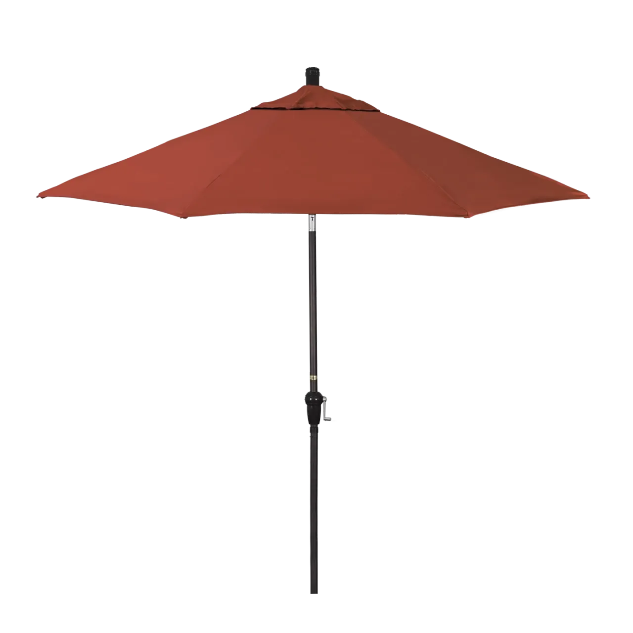 California Umbrella Sunset Series 9 ft Aluminum Patio Umbrella - Residential Grade with Auto Tilt and Crank Lift