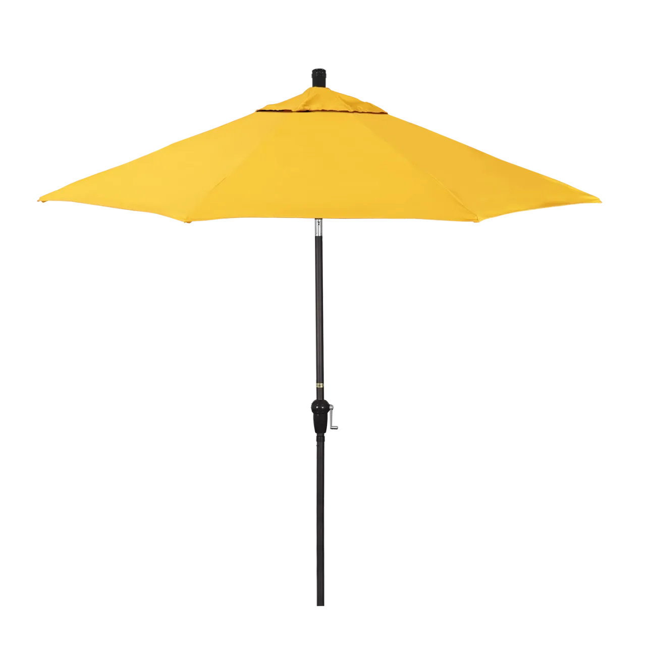 California Umbrella Sunset Series 9 ft Aluminum Patio Umbrella - Residential Grade with Auto Tilt and Crank Lift