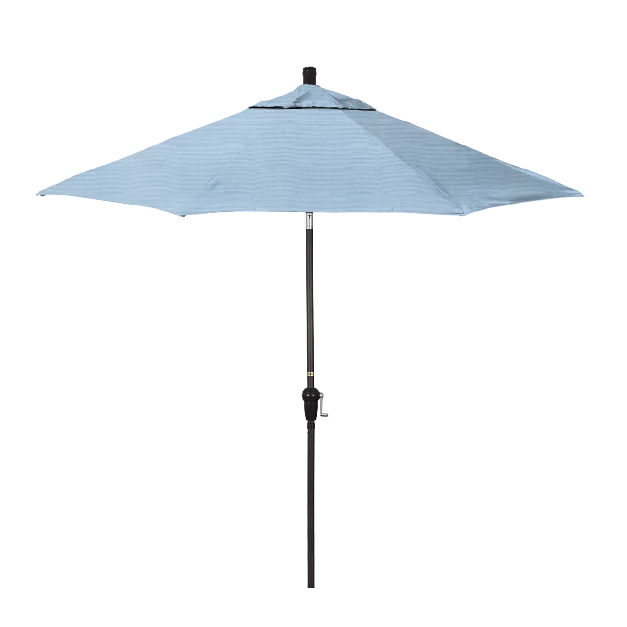 California Umbrella Sunset Series 9 ft Aluminum Patio Umbrella - Residential Grade with Auto Tilt and Crank Lift