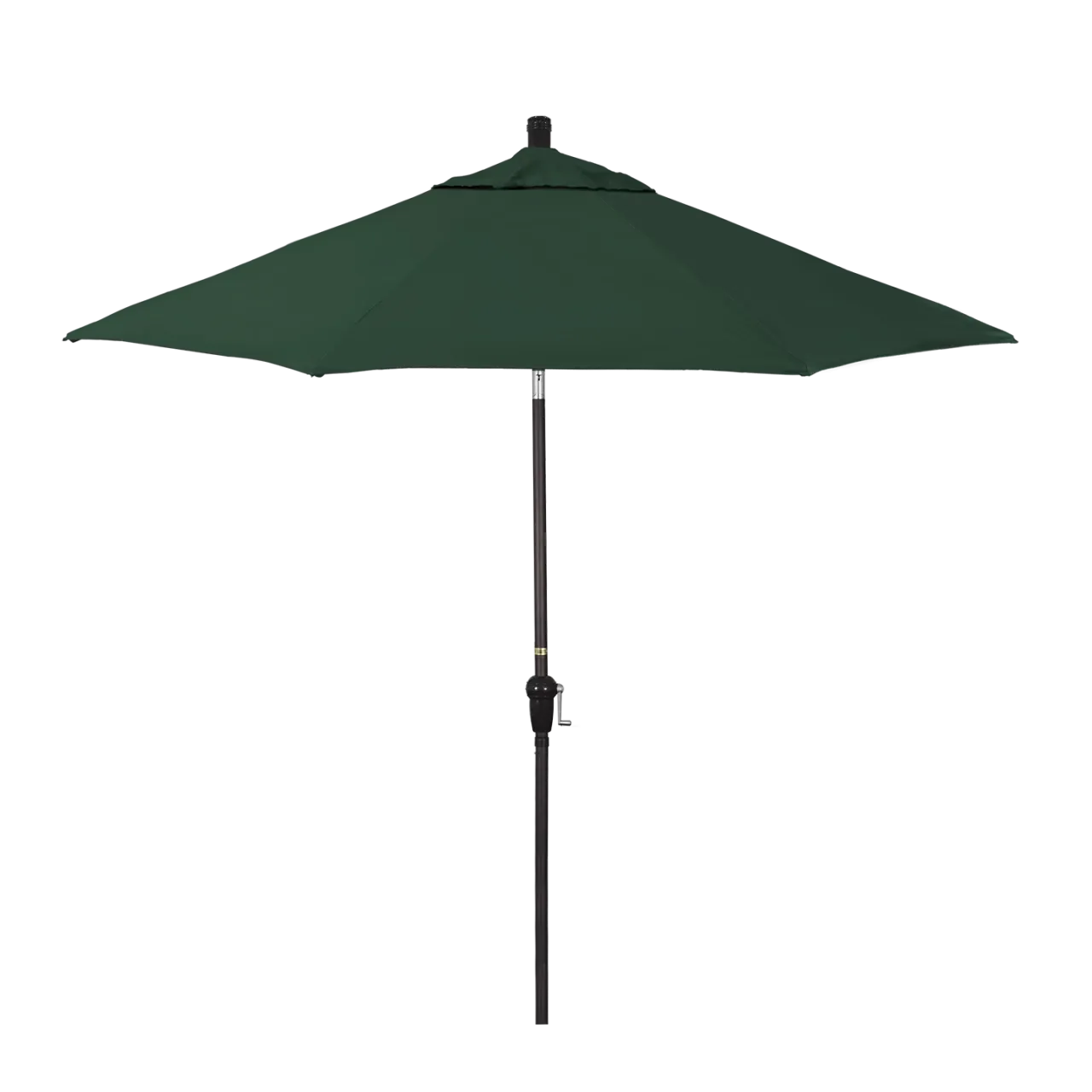 California Umbrella Sunset Series 9 ft Aluminum Patio Umbrella - Residential Grade with Auto Tilt and Crank Lift