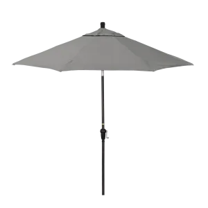 California Umbrella Sunset Series 9 ft Aluminum Patio Umbrella - Residential Grade with Auto Tilt and Crank Lift