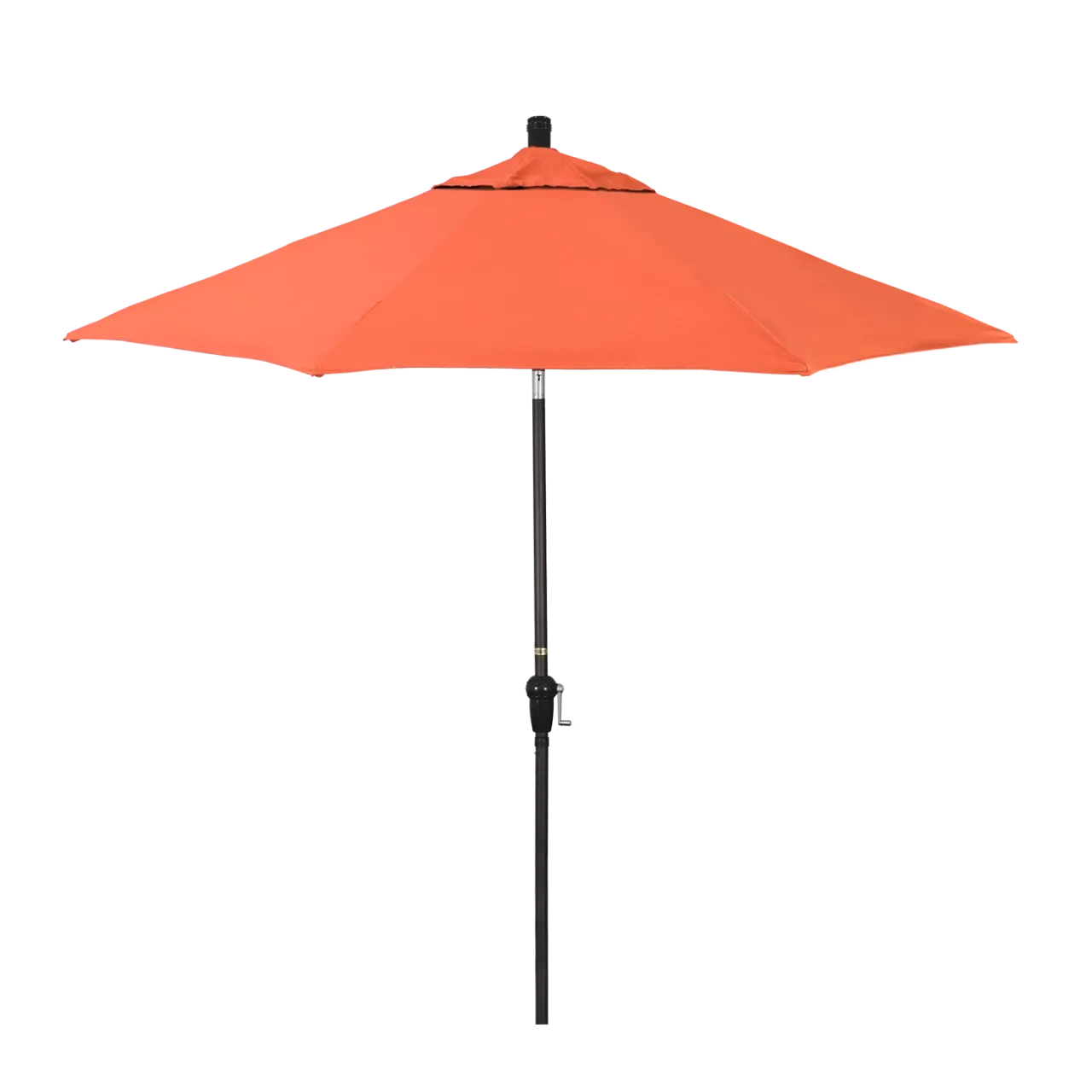 California Umbrella Sunset Series 9 ft Aluminum Patio Umbrella - Residential Grade with Auto Tilt and Crank Lift