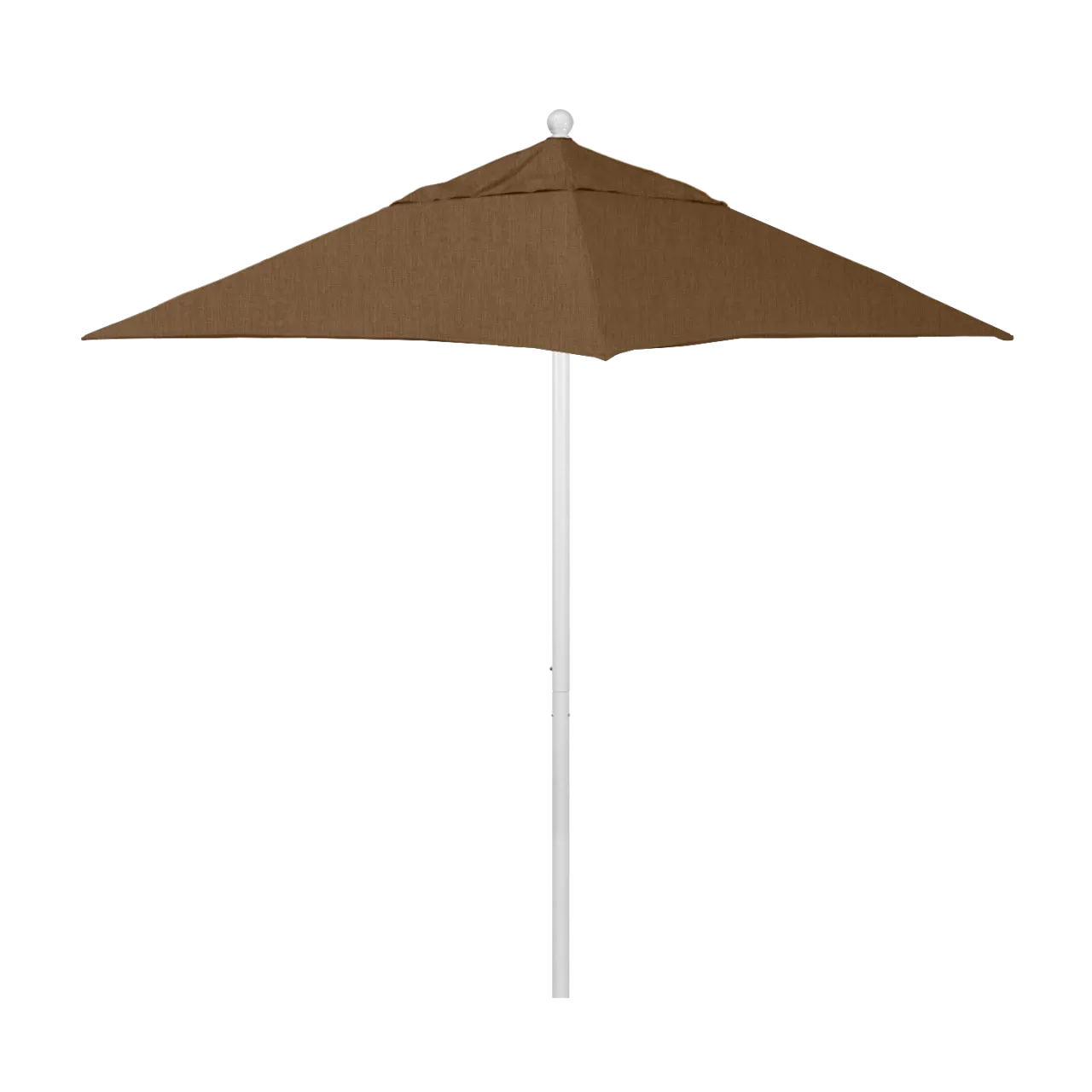 California Umbrella Venture Series 6 ft Square Commercial Patio Umbrella - Quality Aluminum Construction with Push Lift and Fiberglass Ribs