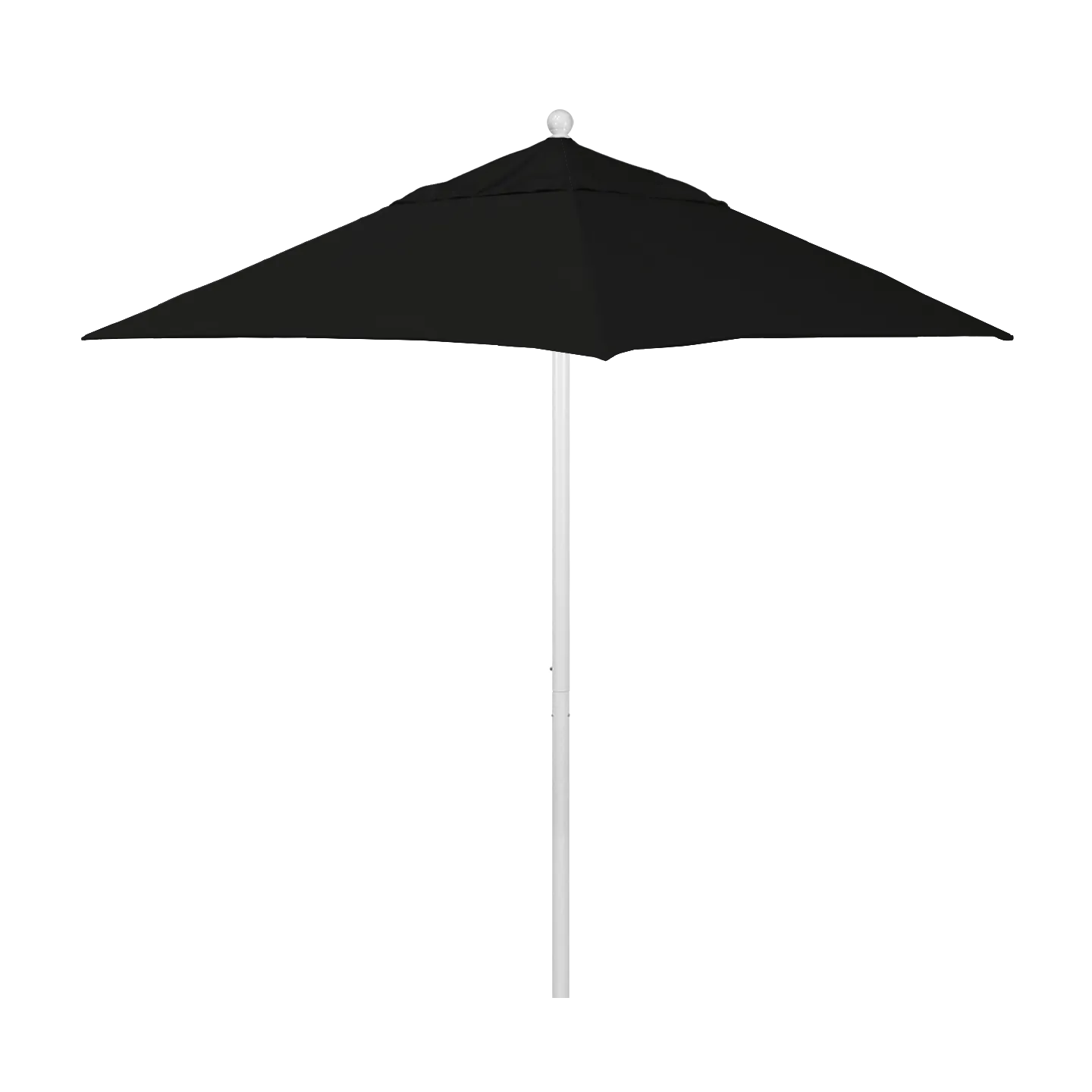 California Umbrella Venture Series 6 ft Square Commercial Patio Umbrella - Quality Aluminum Construction with Push Lift and Fiberglass Ribs