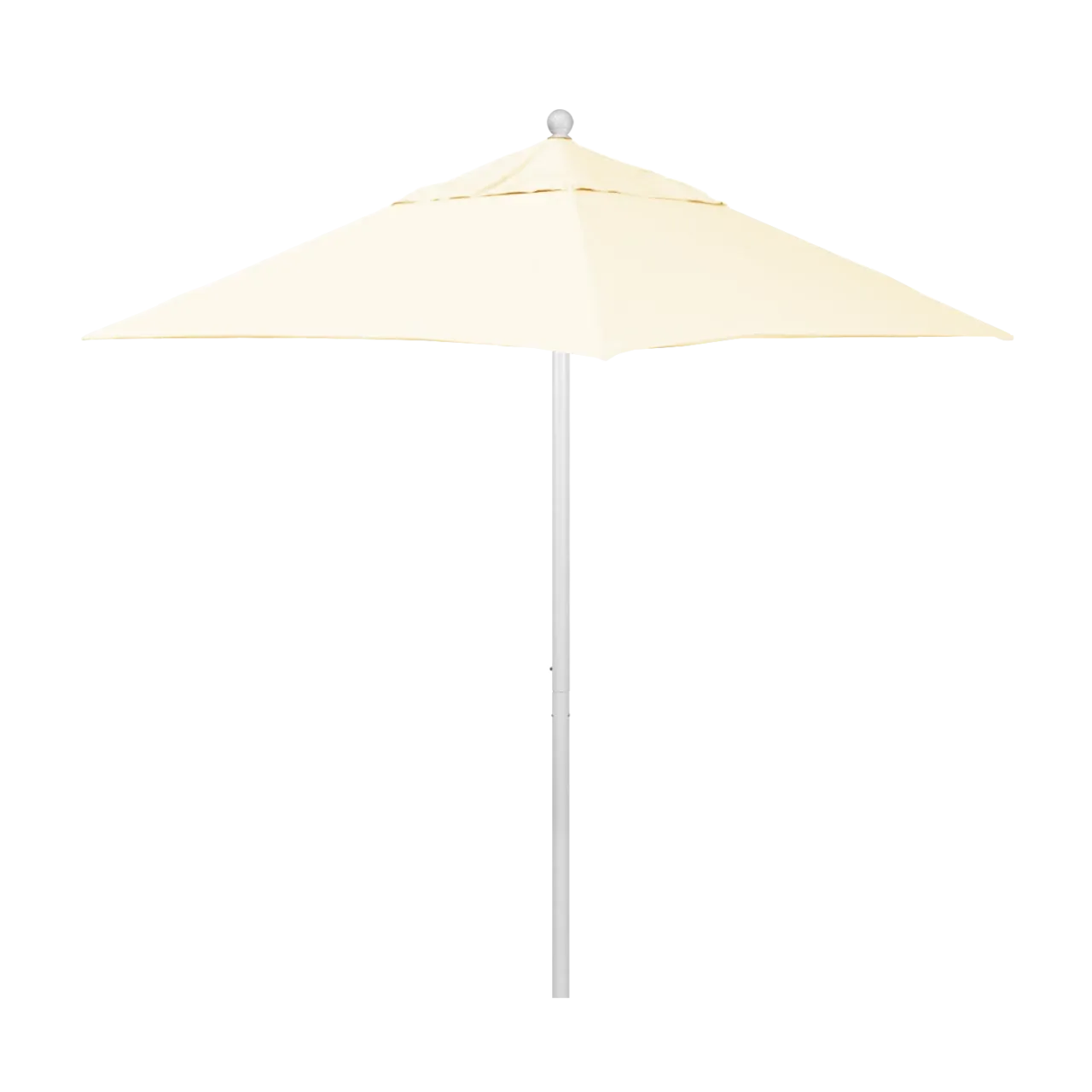 California Umbrella Venture Series 6 ft Square Commercial Patio Umbrella - Quality Aluminum Construction with Push Lift and Fiberglass Ribs