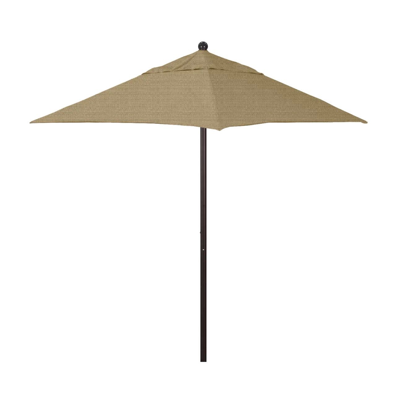 California Umbrella Venture Series 6 ft Square Commercial Patio Umbrella - Quality Aluminum Construction with Push Lift and Fiberglass Ribs