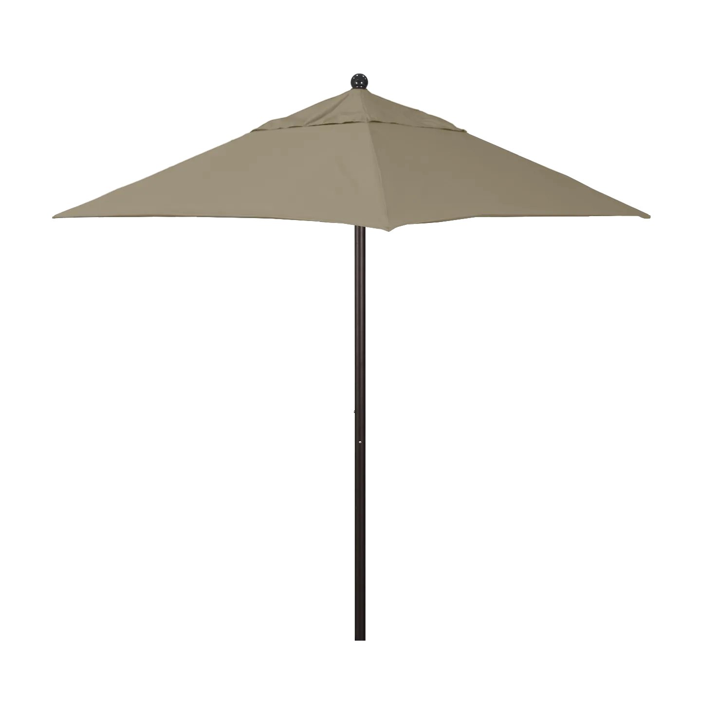 California Umbrella Venture Series 6 ft Square Commercial Patio Umbrella - Quality Aluminum Construction with Push Lift and Fiberglass Ribs