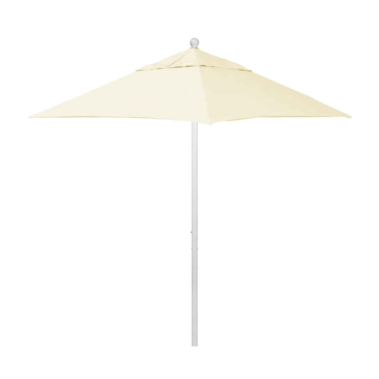 California Umbrella Venture Series 6 ft Square Commercial Patio Umbrella - Quality Aluminum Construction with Push Lift and Fiberglass Ribs