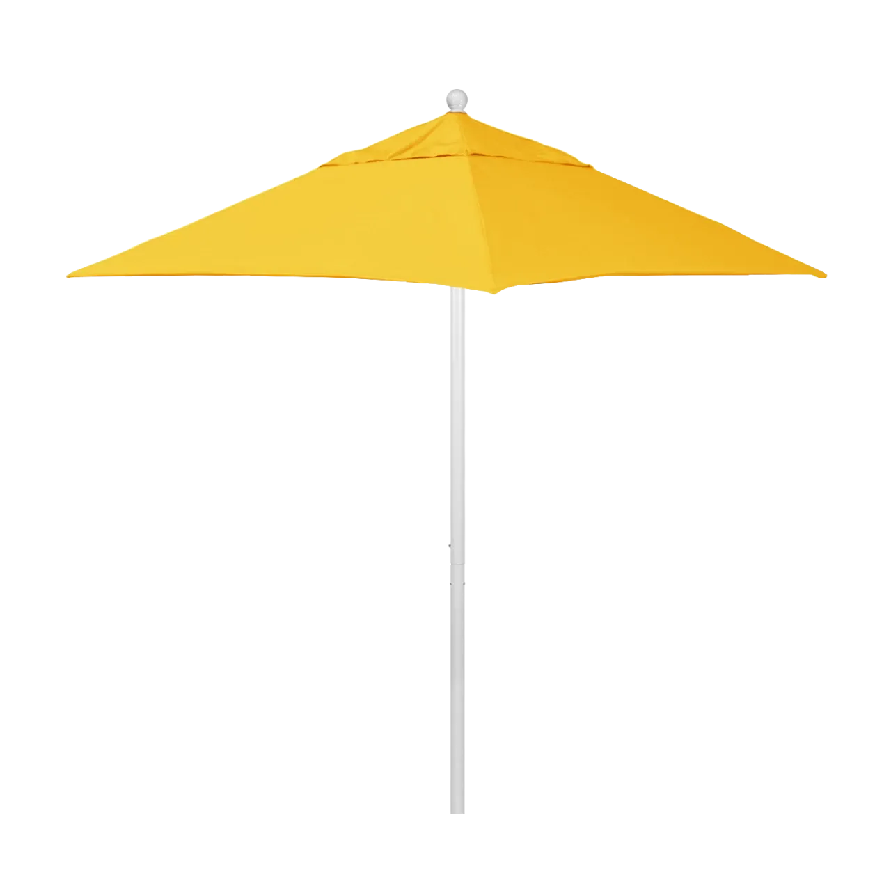 California Umbrella Venture Series 6 ft Square Commercial Patio Umbrella - Quality Aluminum Construction with Push Lift and Fiberglass Ribs