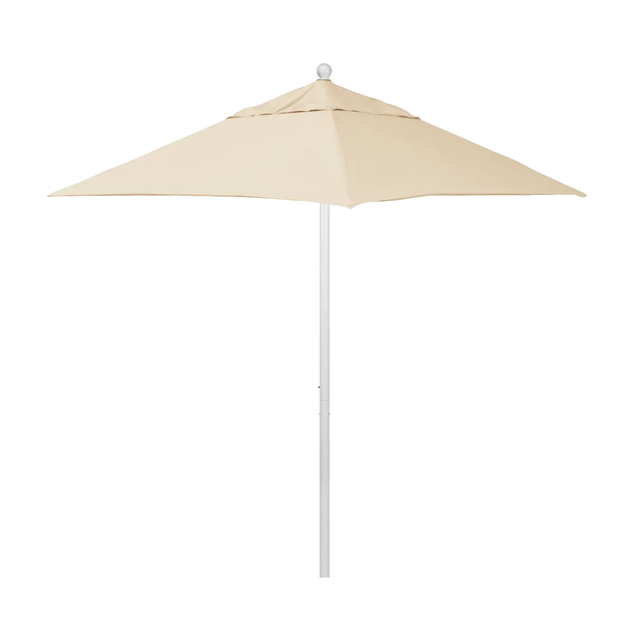 California Umbrella Venture Series 6 ft Square Commercial Patio Umbrella - Quality Aluminum Construction with Push Lift and Fiberglass Ribs