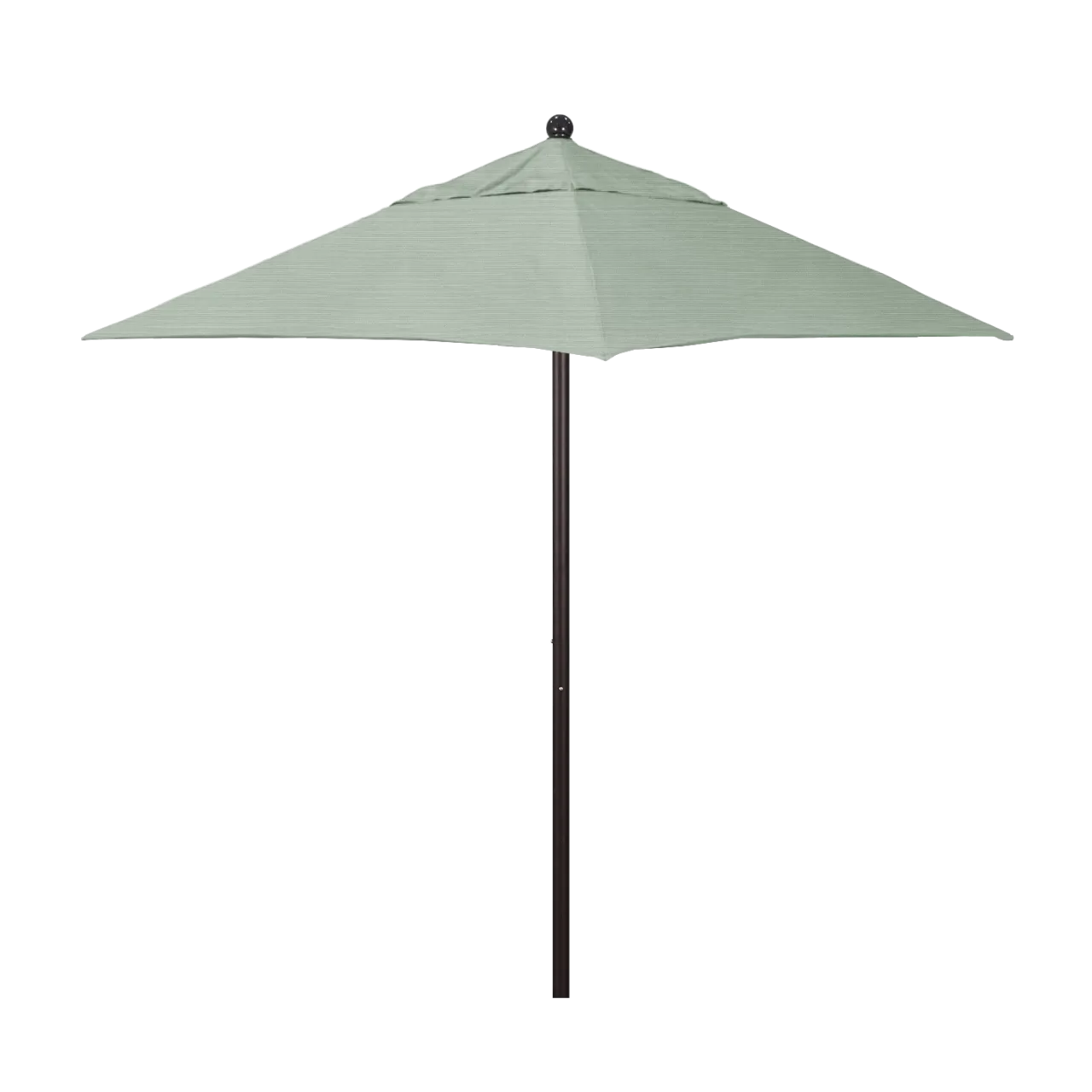 California Umbrella Venture Series 6 ft Square Commercial Patio Umbrella - Quality Aluminum Construction with Push Lift and Fiberglass Ribs