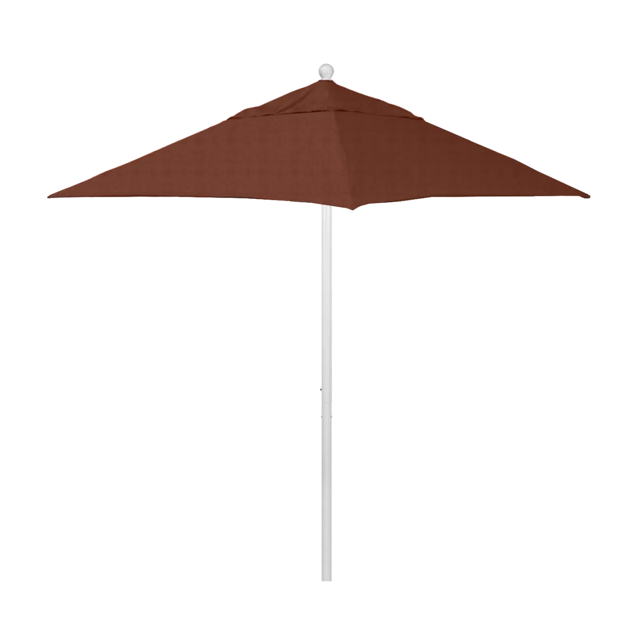 California Umbrella Venture Series 6 ft Square Commercial Patio Umbrella - Quality Aluminum Construction with Push Lift and Fiberglass Ribs