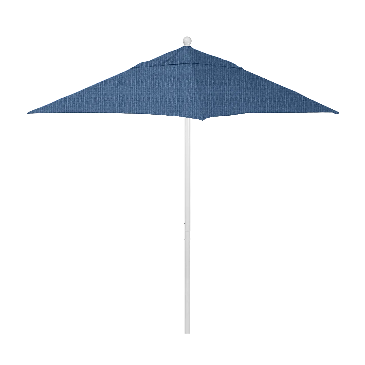 California Umbrella Venture Series 6 ft Square Commercial Patio Umbrella - Quality Aluminum Construction with Push Lift and Fiberglass Ribs