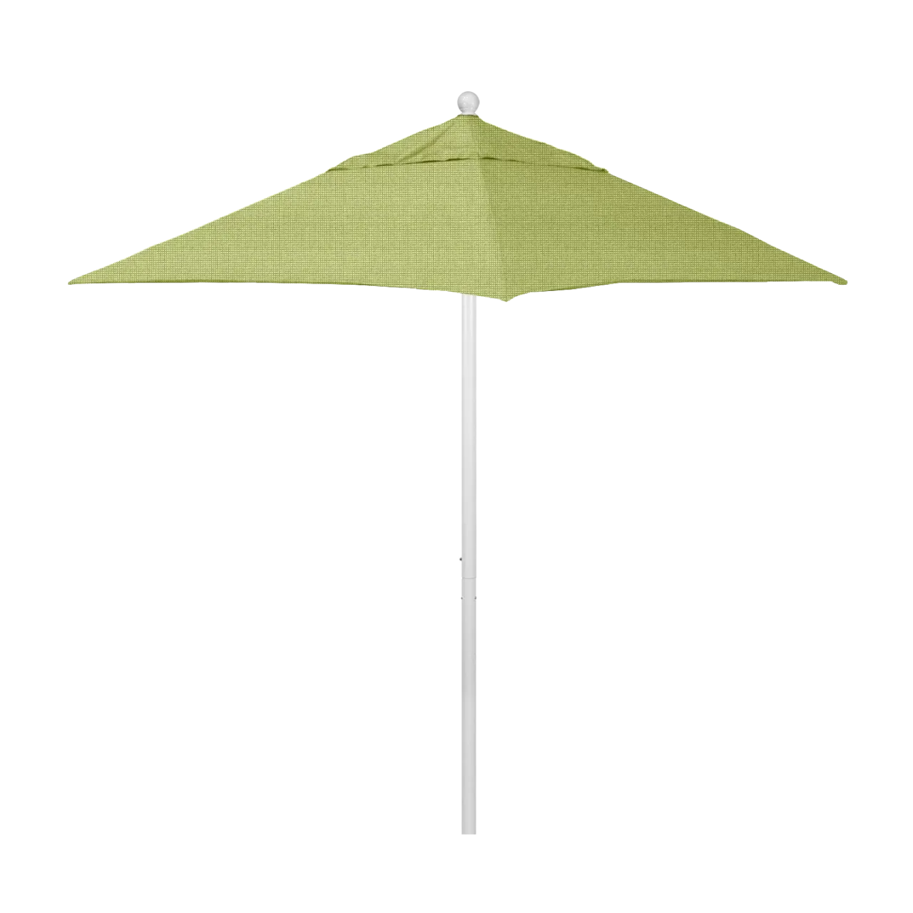 California Umbrella Venture Series 6 ft Square Commercial Patio Umbrella - Quality Aluminum Construction with Push Lift and Fiberglass Ribs