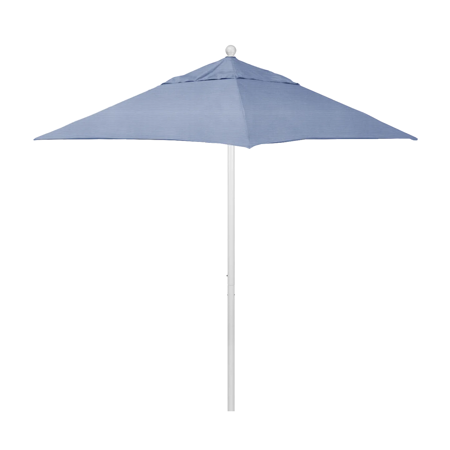 California Umbrella Venture Series 6 ft Square Commercial Patio Umbrella - Quality Aluminum Construction with Push Lift and Fiberglass Ribs