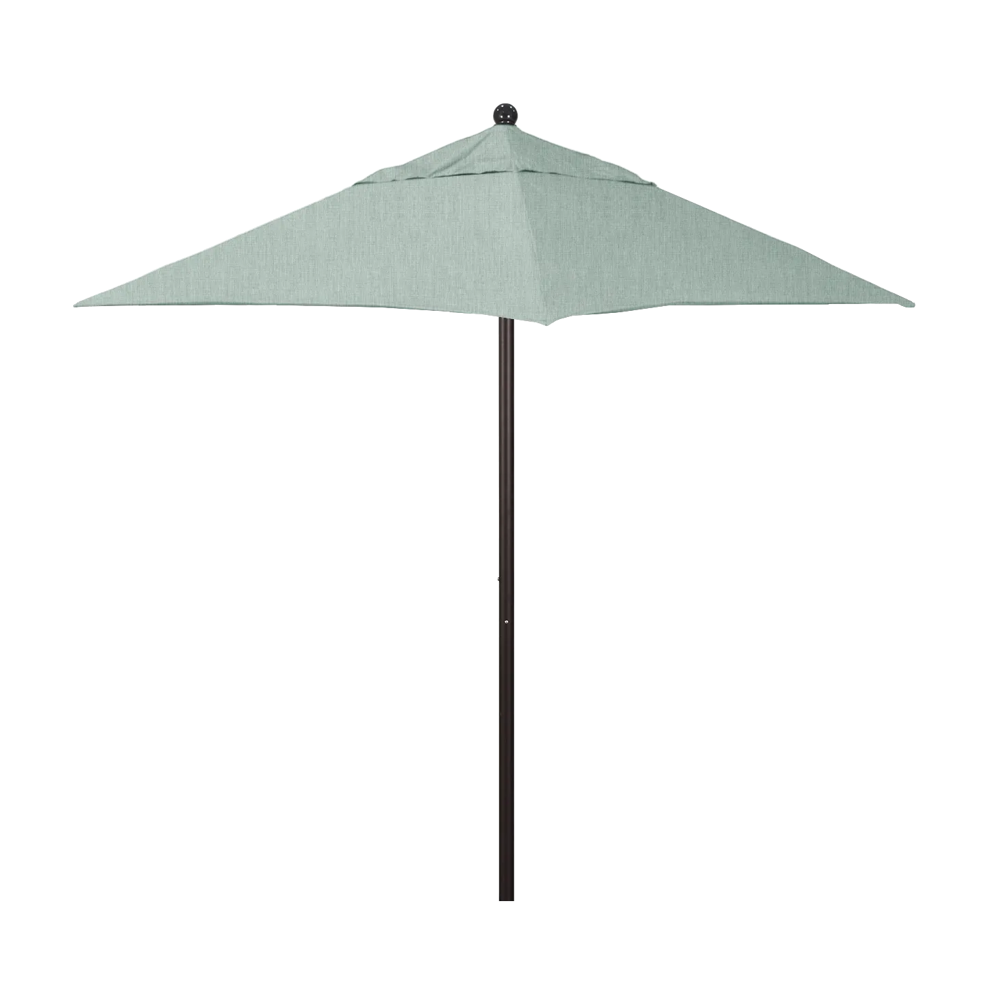 California Umbrella Venture Series 6 ft Square Commercial Patio Umbrella - Quality Aluminum Construction with Push Lift and Fiberglass Ribs