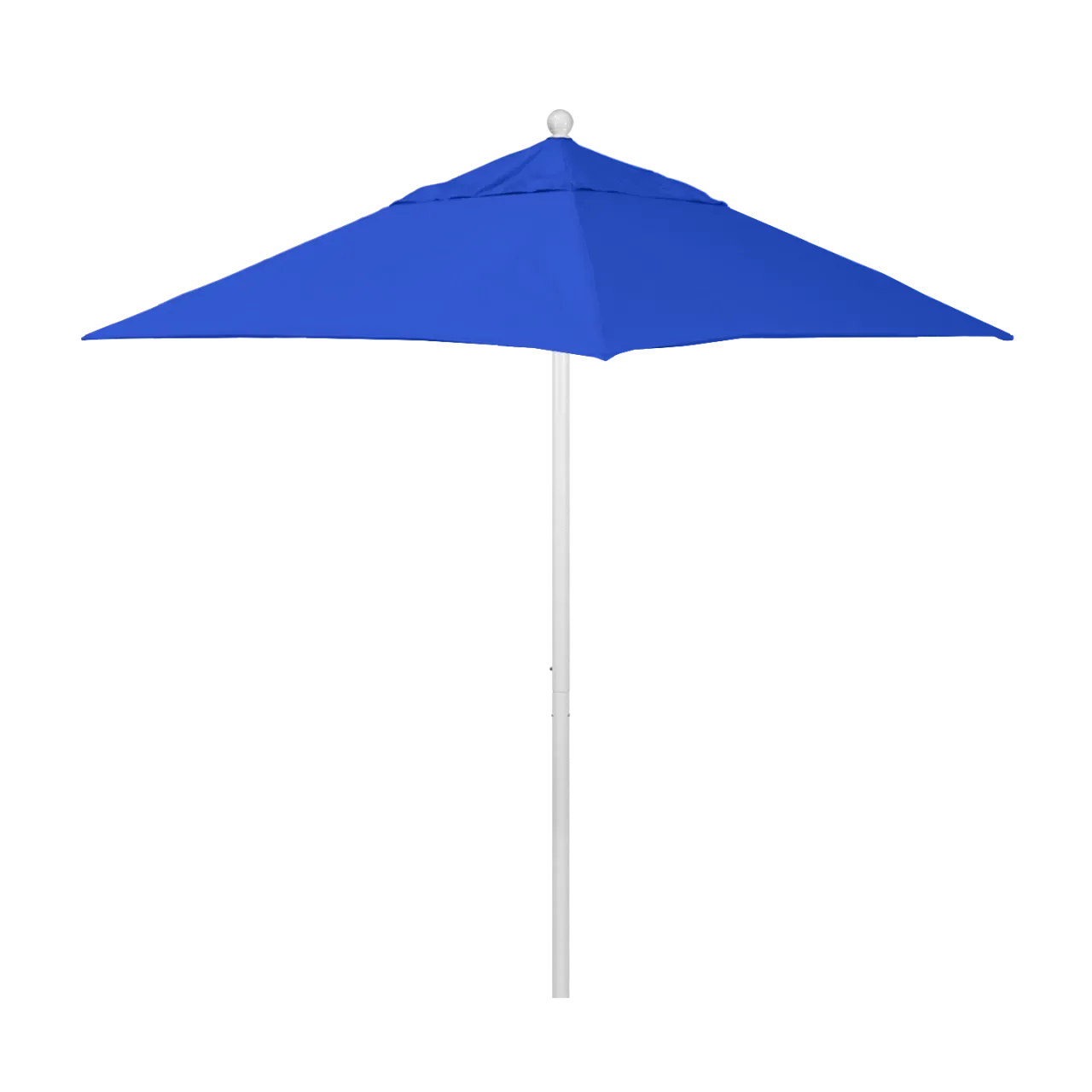 California Umbrella Venture Series 6 ft Square Commercial Patio Umbrella - Quality Aluminum Construction with Push Lift and Fiberglass Ribs