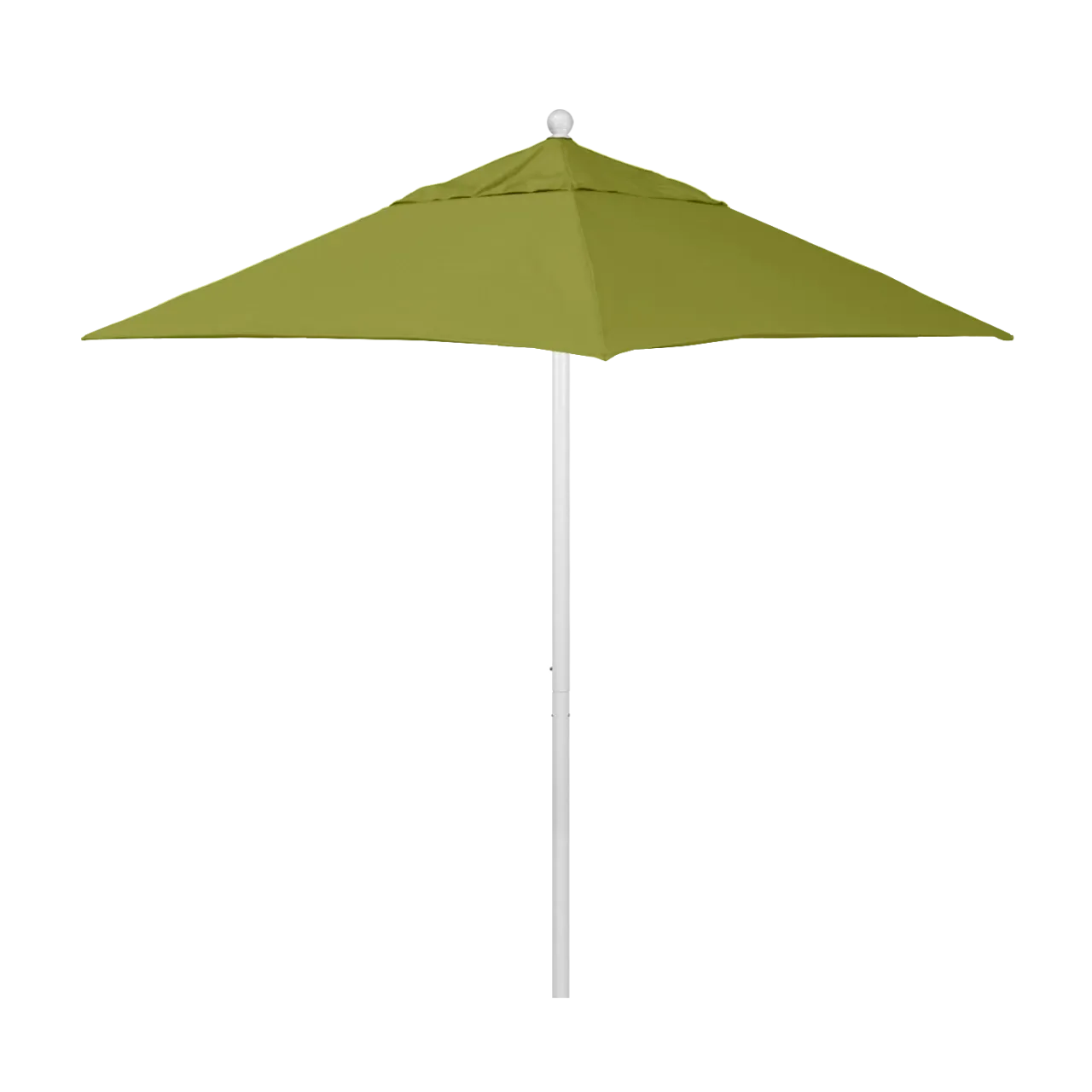 California Umbrella Venture Series 6 ft Square Commercial Patio Umbrella - Quality Aluminum Construction with Push Lift and Fiberglass Ribs