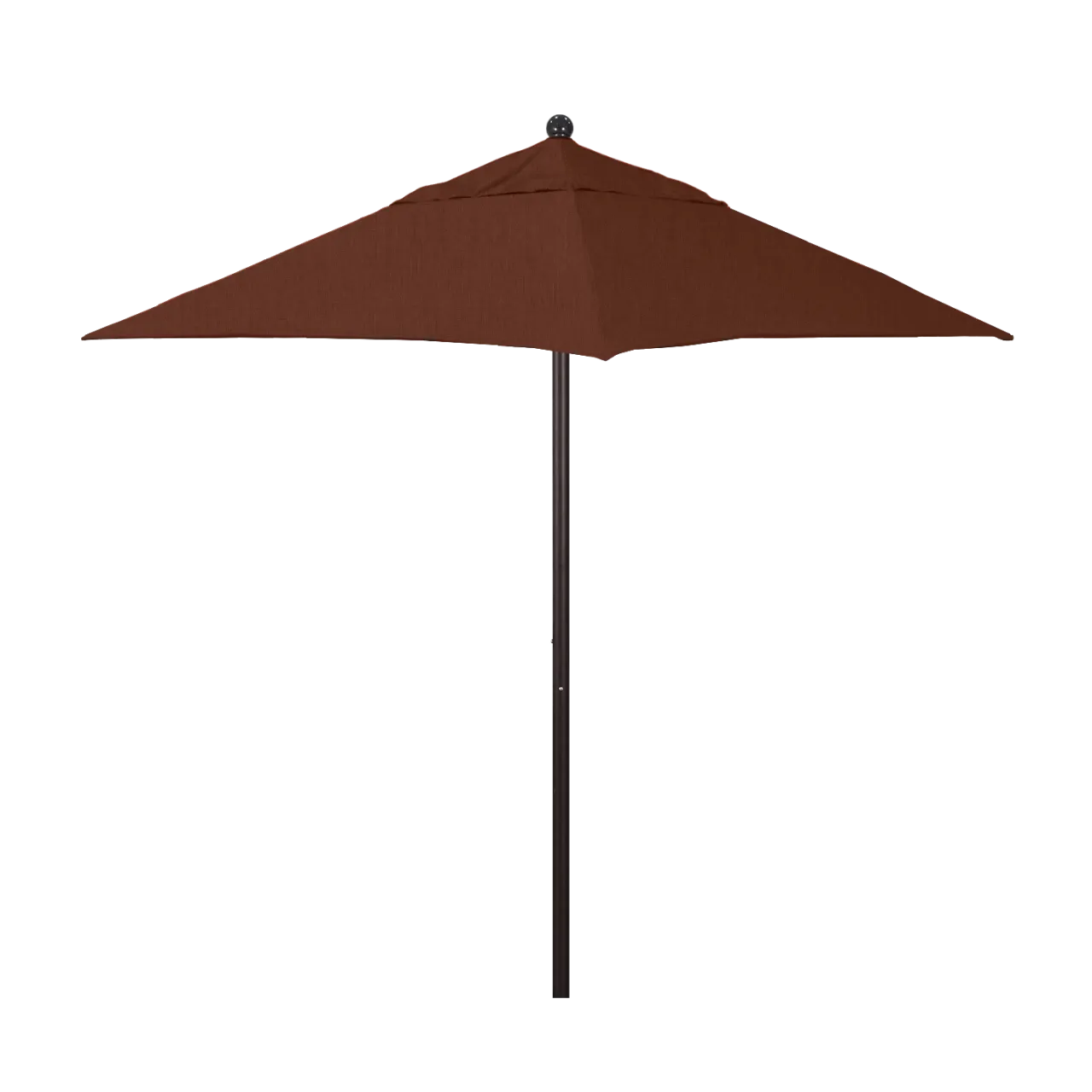 California Umbrella Venture Series 6 ft Square Commercial Patio Umbrella - Quality Aluminum Construction with Push Lift and Fiberglass Ribs