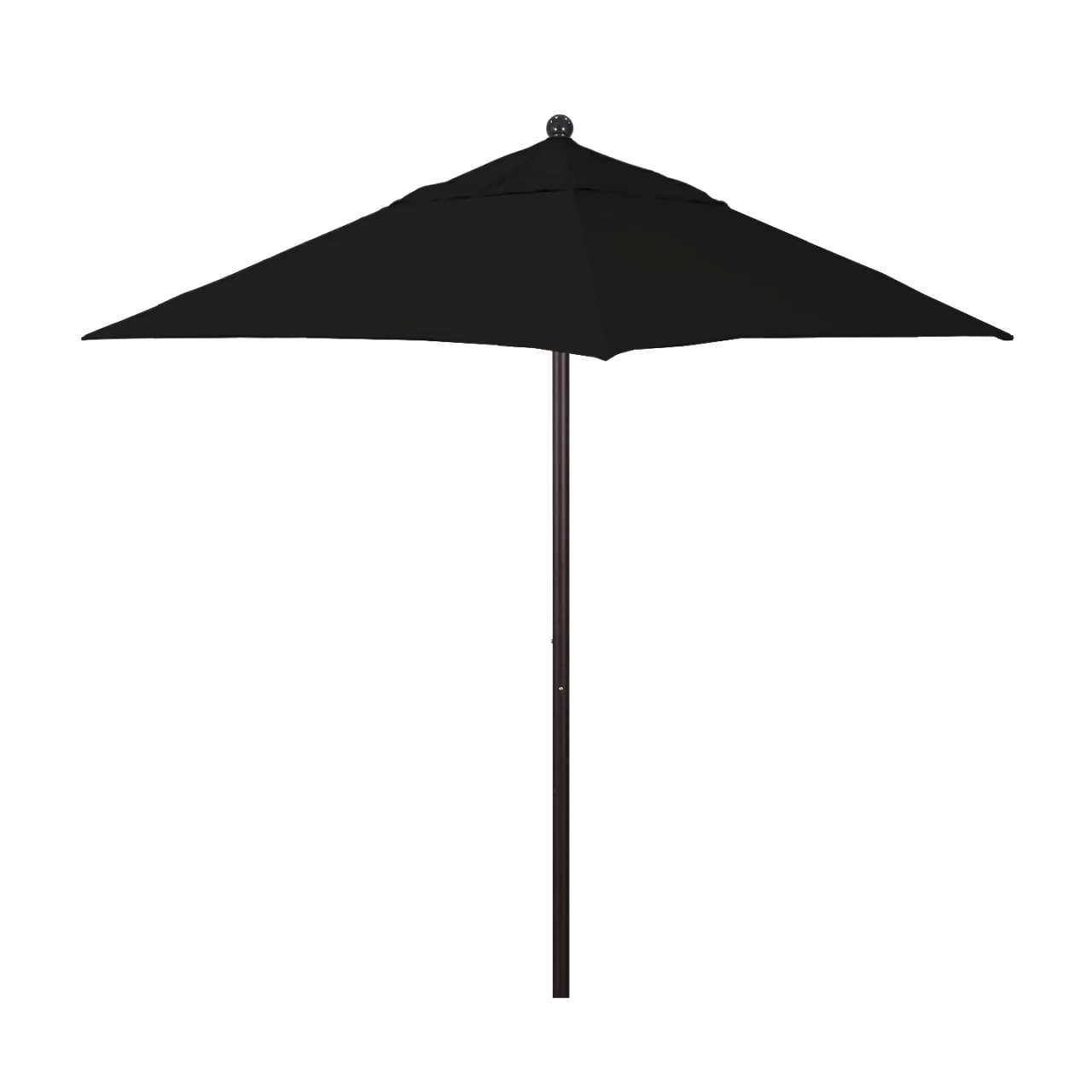 California Umbrella Venture Series 6 ft Square Commercial Patio Umbrella - Quality Aluminum Construction with Push Lift and Fiberglass Ribs