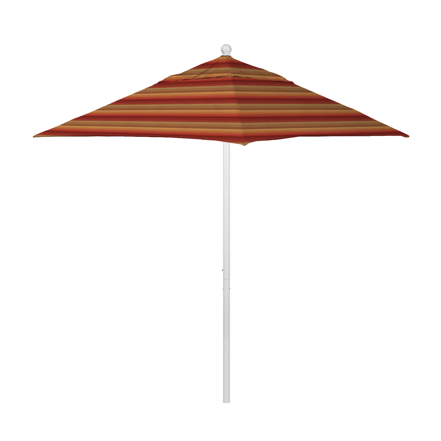 California Umbrella Venture Series 6 ft Square Commercial Patio Umbrella - Quality Aluminum Construction with Push Lift and Fiberglass Ribs