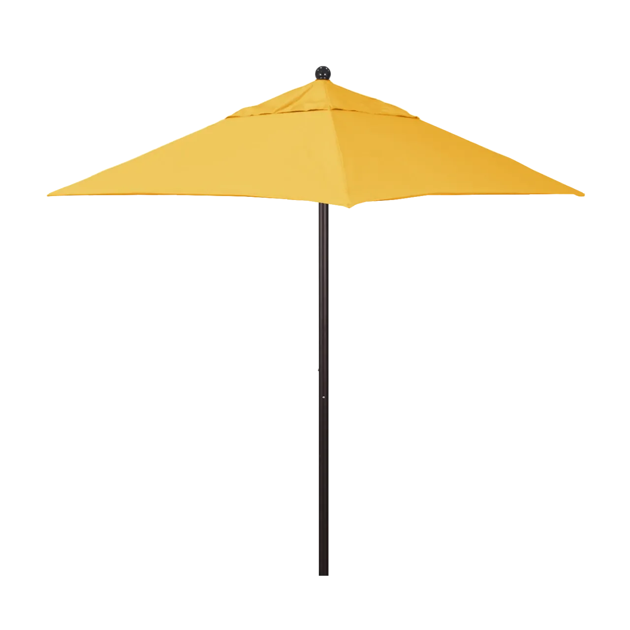 California Umbrella Venture Series 6 ft Square Commercial Patio Umbrella - Quality Aluminum Construction with Push Lift and Fiberglass Ribs