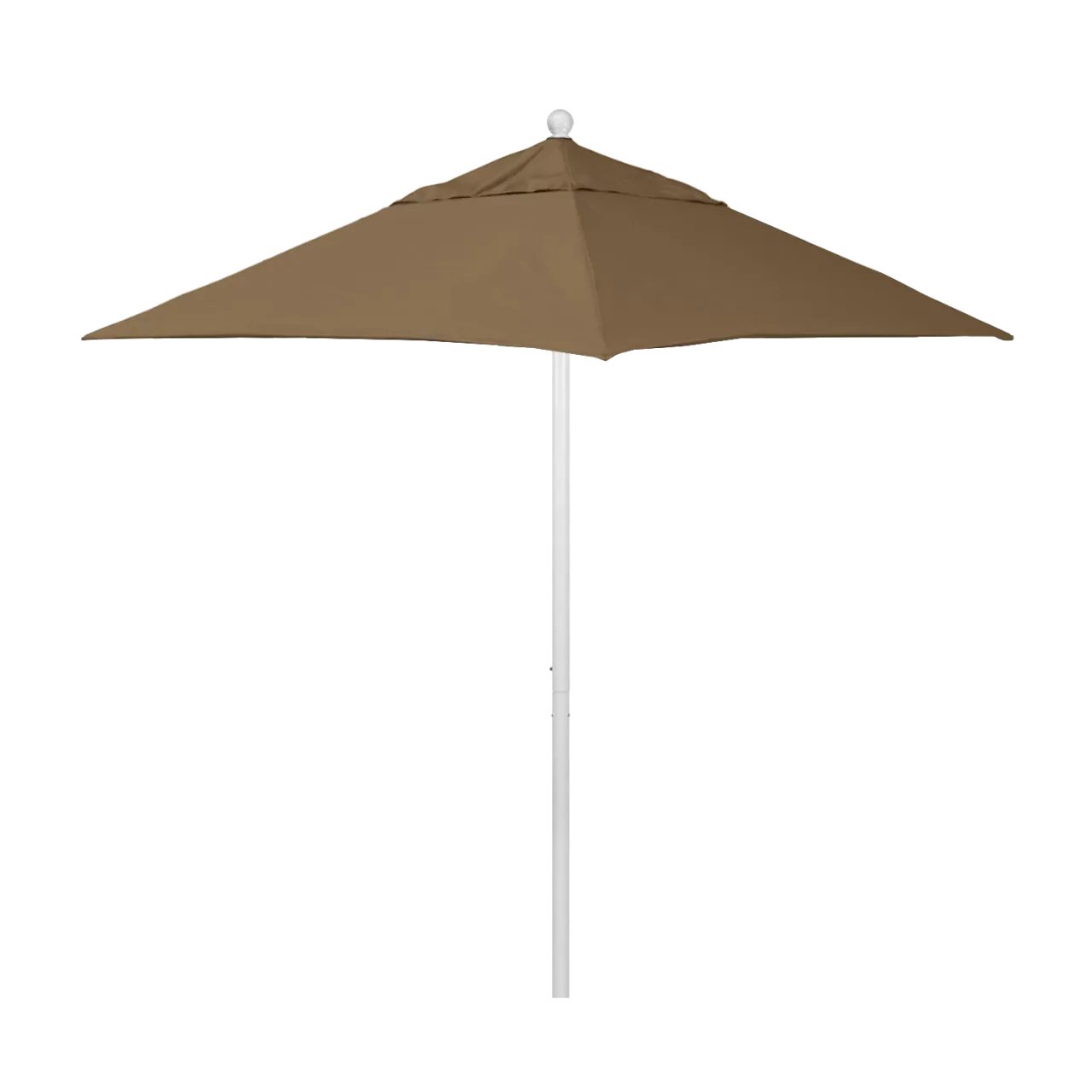 California Umbrella Venture Series 6 ft Square Commercial Patio Umbrella - Quality Aluminum Construction with Push Lift and Fiberglass Ribs