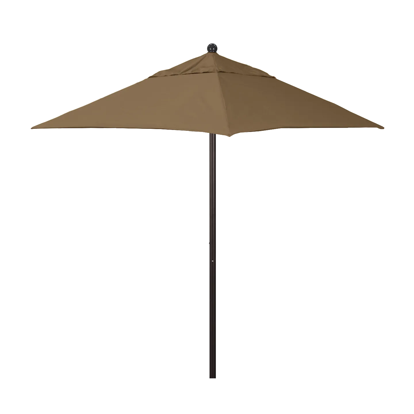 California Umbrella Venture Series 6 ft Square Commercial Patio Umbrella - Quality Aluminum Construction with Push Lift and Fiberglass Ribs