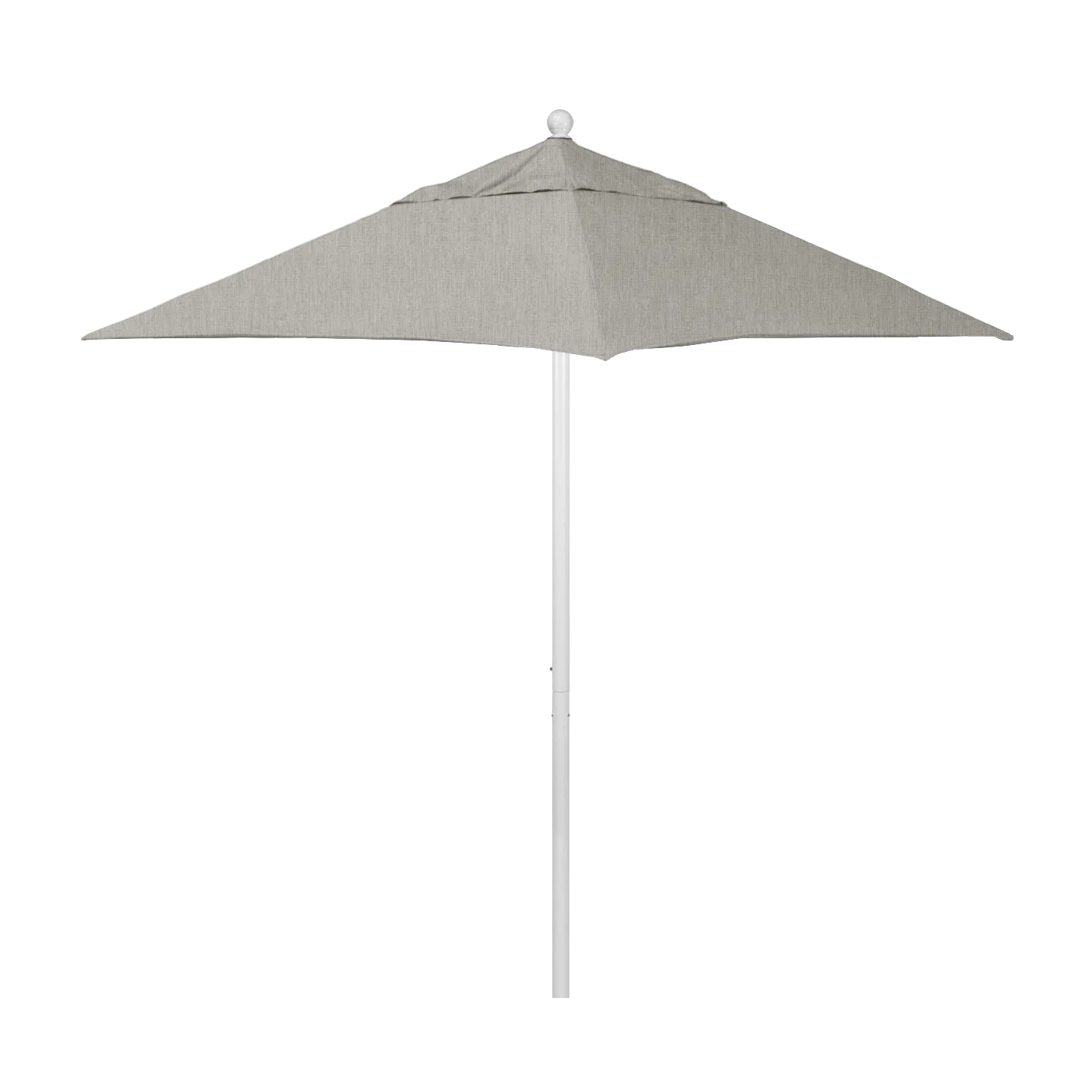 California Umbrella Venture Series 6 ft Square Commercial Patio Umbrella - Quality Aluminum Construction with Push Lift and Fiberglass Ribs