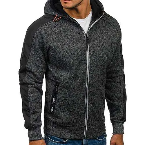 Casual Jacquard Cashmere Cardigan Hooded