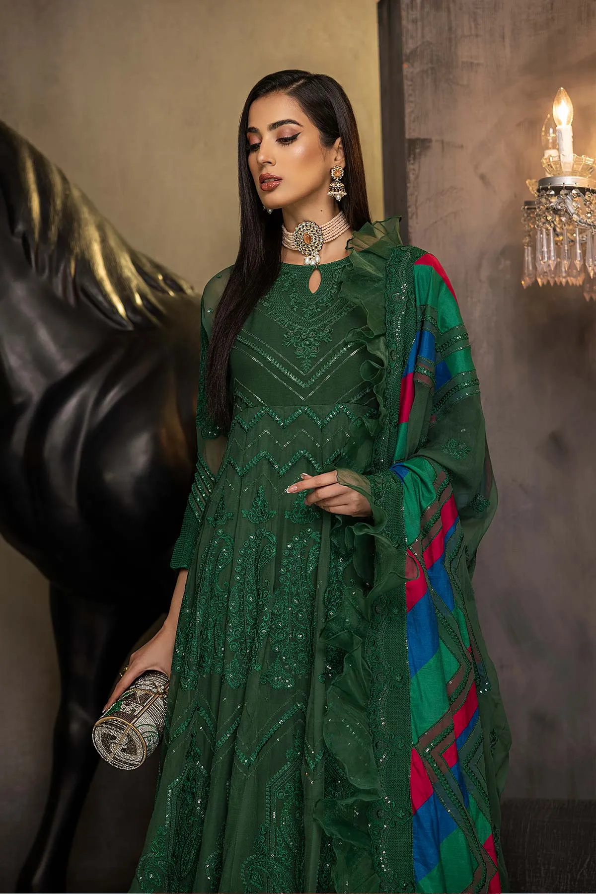 Charizma Barkha Premium Chiffon Collection – CBK23-06