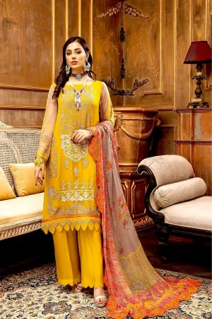 Charizma Vasal Embroidered Chiffon Collection 2021 – VSL-03