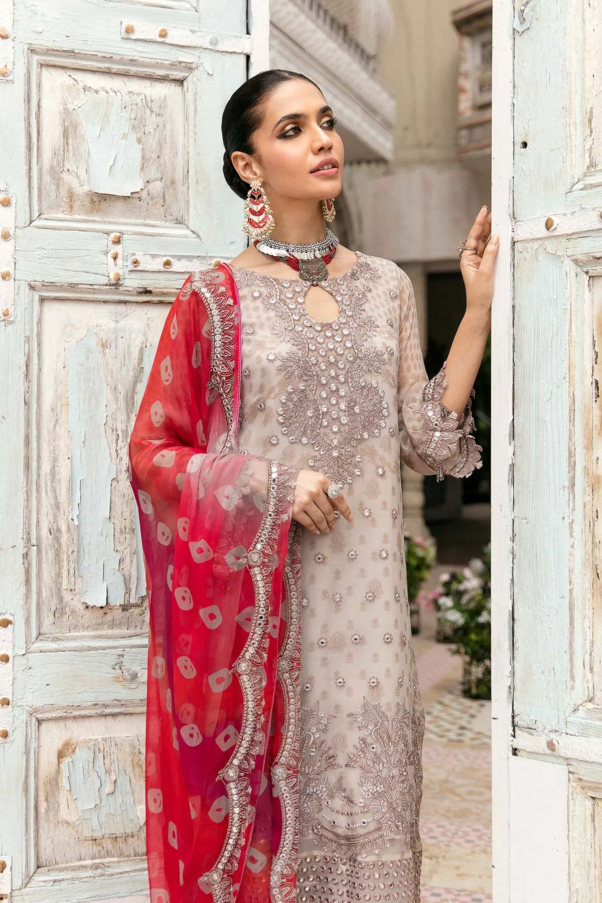 Charizma Vasl Embroidered Bamber Chiffon Collection Vol-2 – VSL22-10