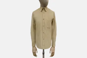 Corduroy Standard Collar Shirt