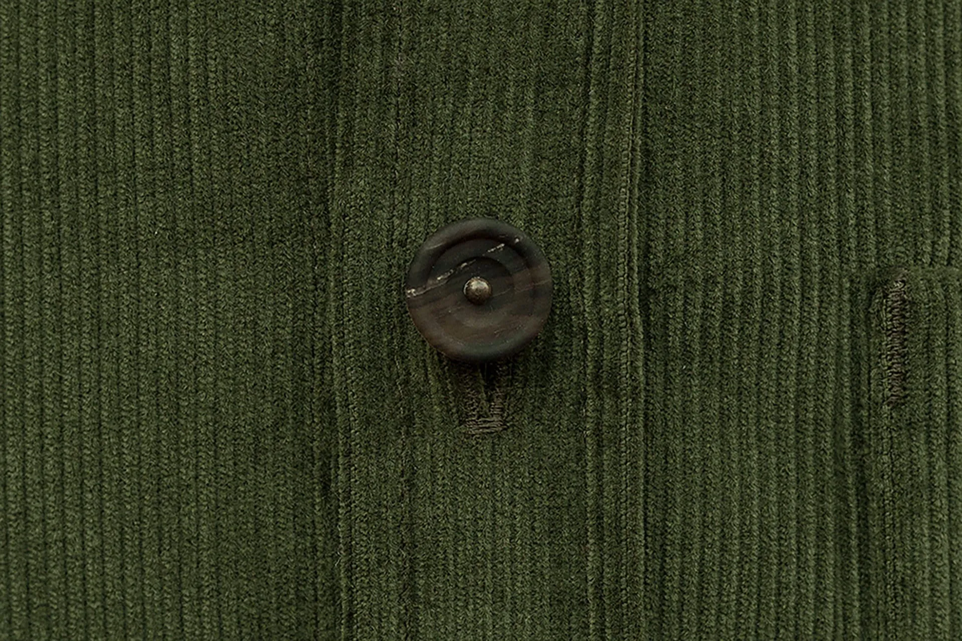 Corduroy Standard Collar Shirt