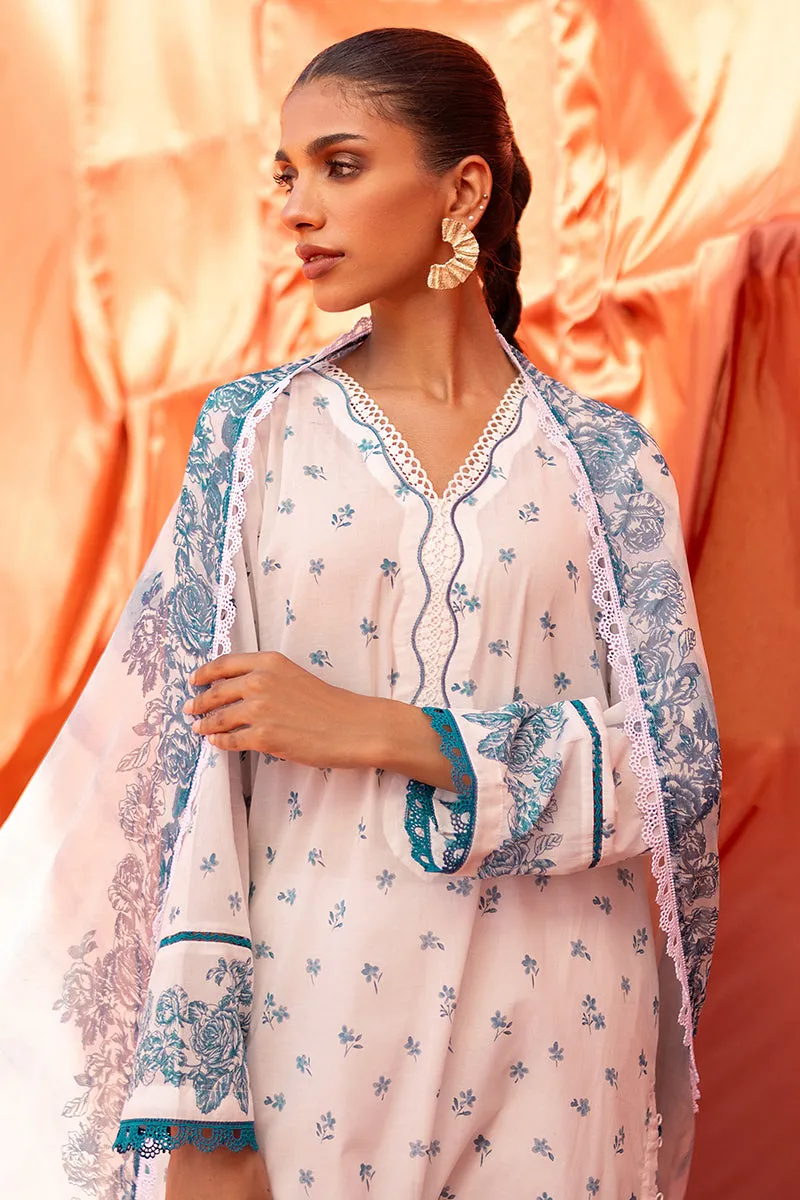 Cross Stitch Eid Lawn Edit – FLORET VOGUE-3 PIECE PRINTED LAWN SUIT