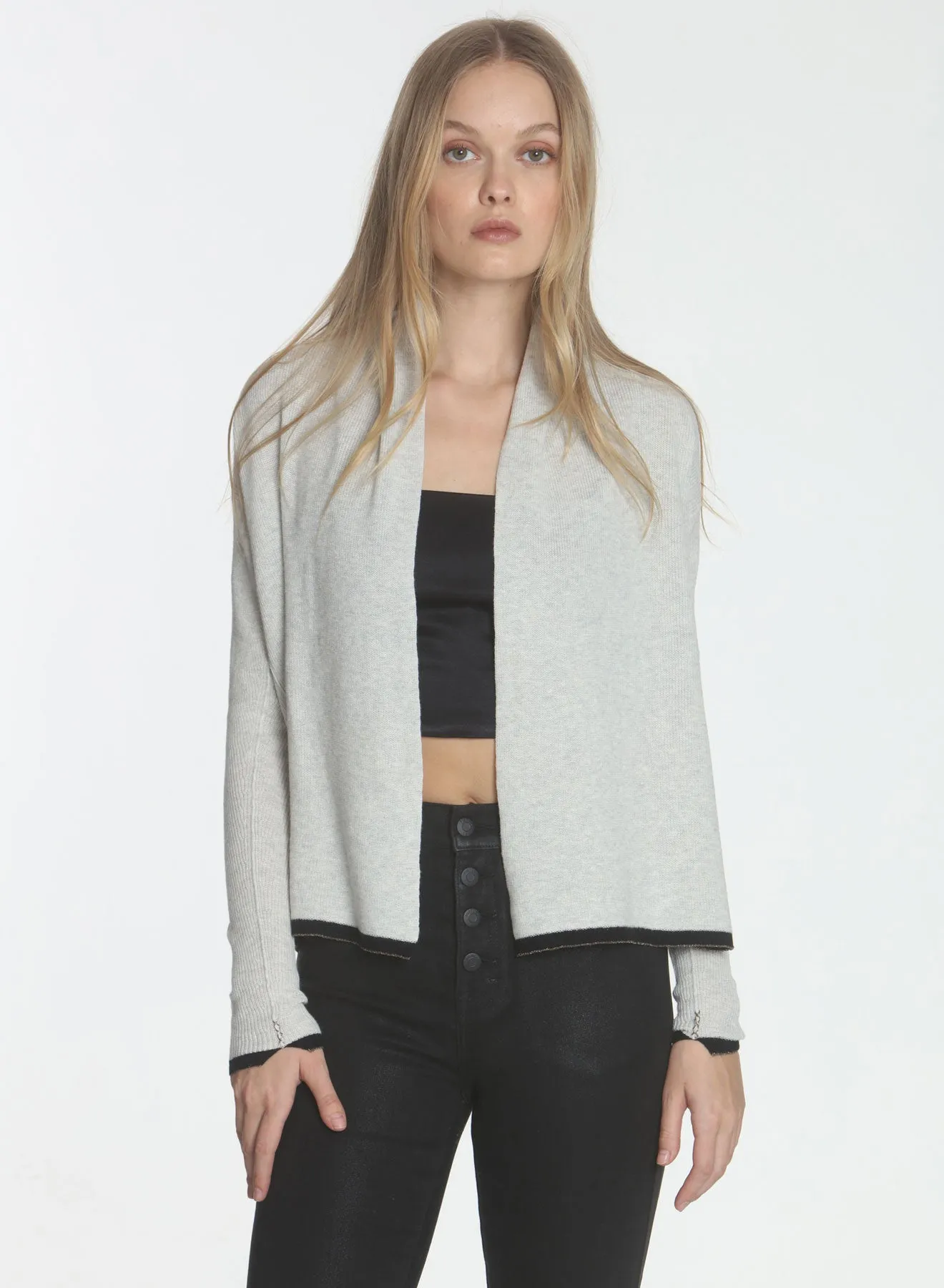 Day Party Cardigan - Fog